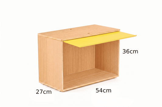 Kapaklı Büyük Modül (60x30x35cm) - Rafmod Modüler Raflar ile Değişen İhtiyaçlara Uygun Çözümlerraf