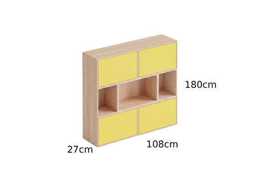 Konsol 2.3 (27x108x108cm) - Rafmod Modüler Raflar ile Değişen İhtiyaçlara Uygun Çözümlerraf