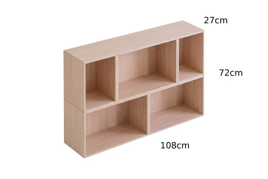 TV Ünitesi 2.1 (27x108x72cm) - Rafmod Modüler Raflar ile Değişen İhtiyaçlara Uygun Çözümlerraf