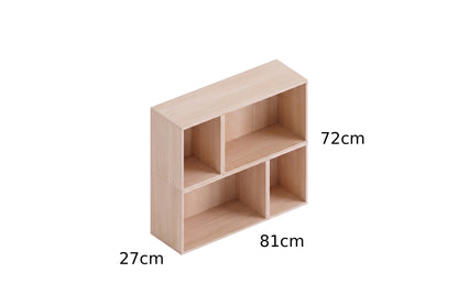 Büfe 1,5.1 (27x81x72cm) - Rafmod Modüler Raflar ile Değişen İhtiyaçlara Uygun Çözümlerraf