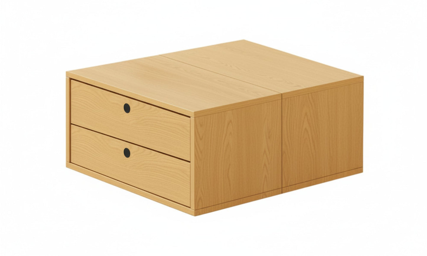 Çift Çekmeceli Sehpa - Rafmod Modüler Raflar ile Değişen İhtiyaçlara Uygun Çözümlerraf