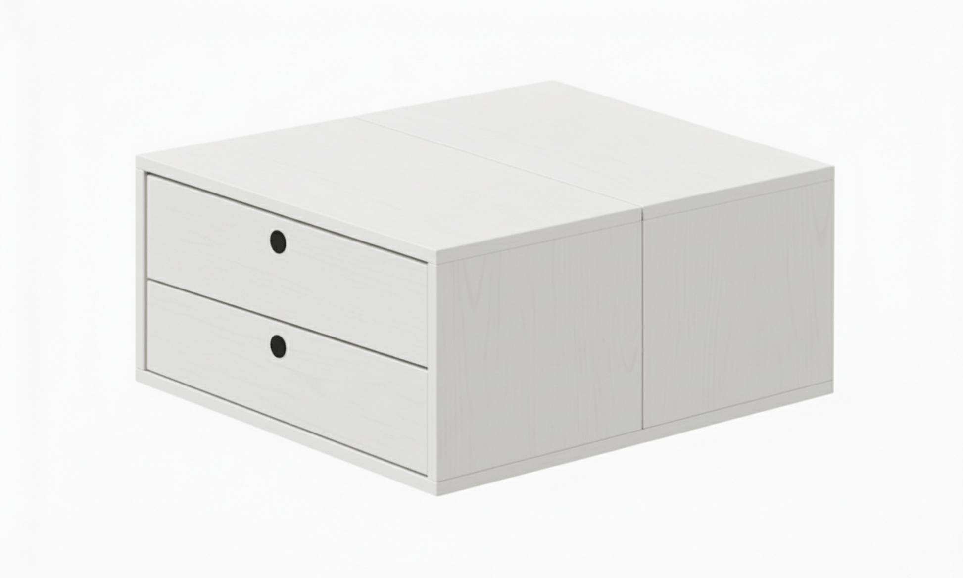 Çift Çekmeceli Sehpa - Rafmod Modüler Raflar ile Değişen İhtiyaçlara Uygun Çözümlerraf