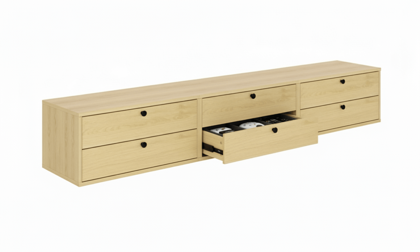 Çift Çekmeceli TV - Rafmod Modüler Raflar ile Değişen İhtiyaçlara Uygun Çözümlerraf