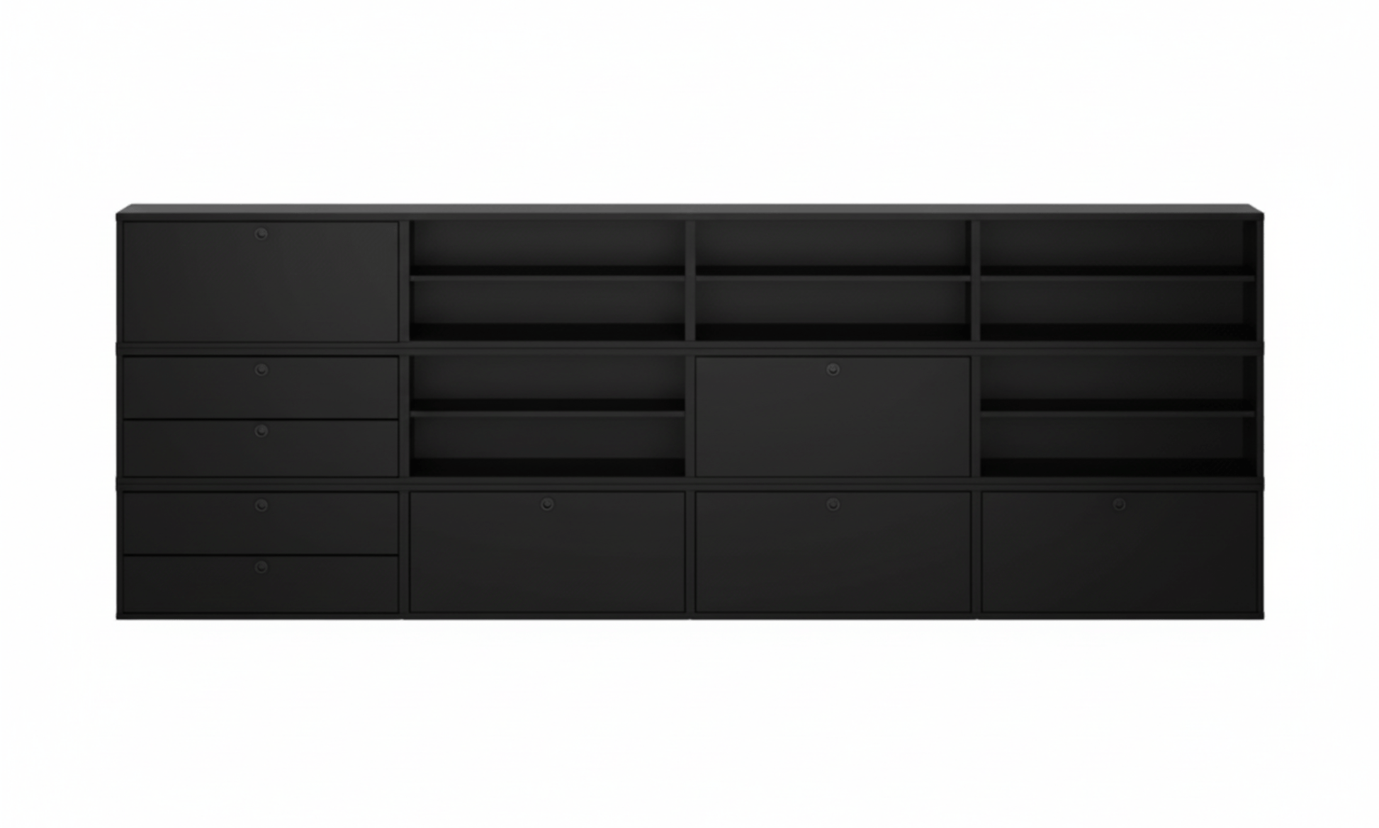 Geniş Vitrin - Rafmod Modüler Raflar ile Değişen İhtiyaçlara Uygun Çözümlerraf