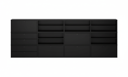 Geniş Vitrin - Rafmod Modüler Raflar ile Değişen İhtiyaçlara Uygun Çözümlerraf