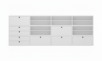 Geniş Vitrin - Rafmod Modüler Raflar ile Değişen İhtiyaçlara Uygun Çözümlerraf