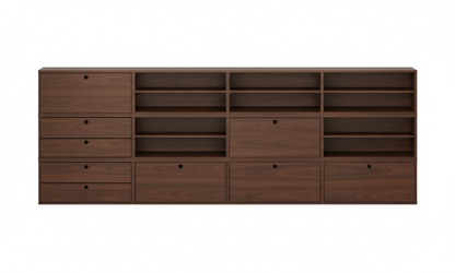 Geniş Vitrin - Rafmod Modüler Raflar ile Değişen İhtiyaçlara Uygun Çözümlerraf