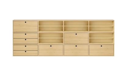 Geniş Vitrin - Rafmod Modüler Raflar ile Değişen İhtiyaçlara Uygun Çözümlerraf