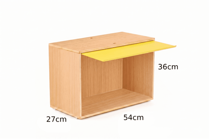Kapaklı Büyük Modül (60x30x35cm) - Rafmod Modüler Raflar ile Değişen İhtiyaçlara Uygun Çözümlerraf