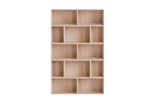 Kitaplık 2.1 (27x108x180cm) - Rafmod Modüler Raflar ile Değişen İhtiyaçlara Uygun Çözümlerraf