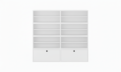 Kitaplık - Rafmod Modüler Raflar ile Değişen İhtiyaçlara Uygun Çözümlerraf