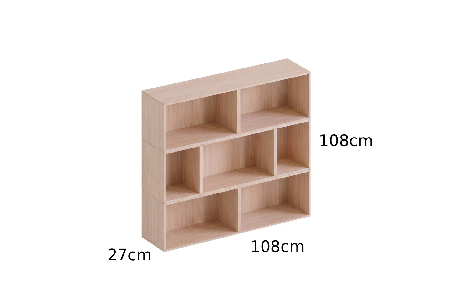 Konsol 2.1 (27x108x108cm) - Rafmod Modüler Raflar ile Değişen İhtiyaçlara Uygun Çözümlerraf