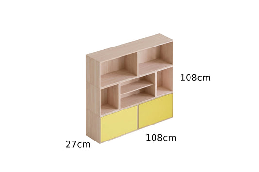 Konsol 2.2 (27x108x108cm) - Rafmod Modüler Raflar ile Değişen İhtiyaçlara Uygun Çözümlerraf