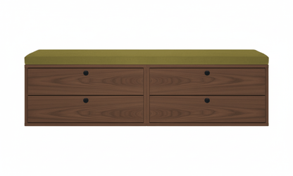 Minderli Çift Çekmeceli Uzun Bank - Rafmod Modüler Raflar ile Değişen İhtiyaçlara Uygun Çözümlerraf