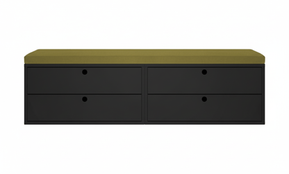 Minderli Çift Çekmeceli Uzun Bank - Rafmod Modüler Raflar ile Değişen İhtiyaçlara Uygun Çözümlerraf