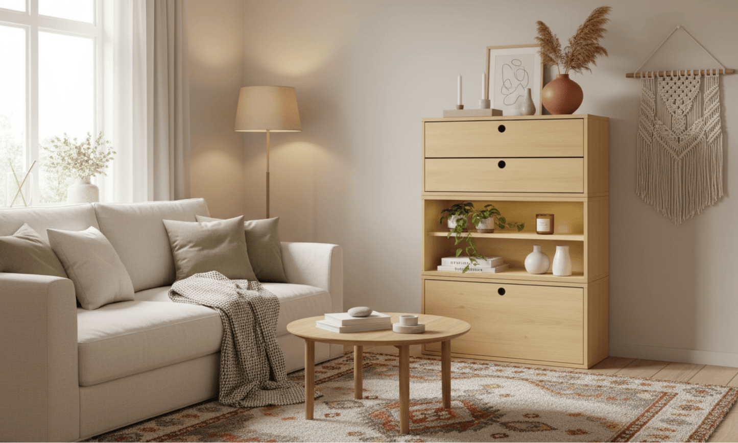 Mini Büfe - Rafmod Modüler Raflar ile Değişen İhtiyaçlara Uygun Çözümlerraf