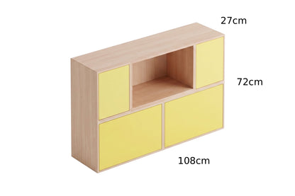 TV Ünitesi 2.4 (27x108x72cm) - Rafmod Modüler Raflar ile Değişen İhtiyaçlara Uygun Çözümlerraf