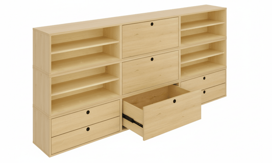 Vitrin 2 - Rafmod Modüler Raflar ile Değişen İhtiyaçlara Uygun Çözümlerraf