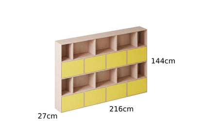 Vitrin 4.1 (27x216x144cm) - Rafmod Modüler Raflar ile Değişen İhtiyaçlara Uygun Çözümlerraf